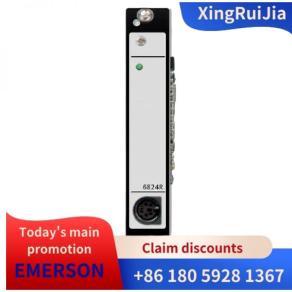 EMERSON A6824-R ModBus And Rack Interface, 4TE
