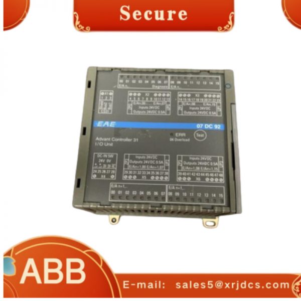 ABB 07DC92D GJR5252200R0101 Advant contact network in stock