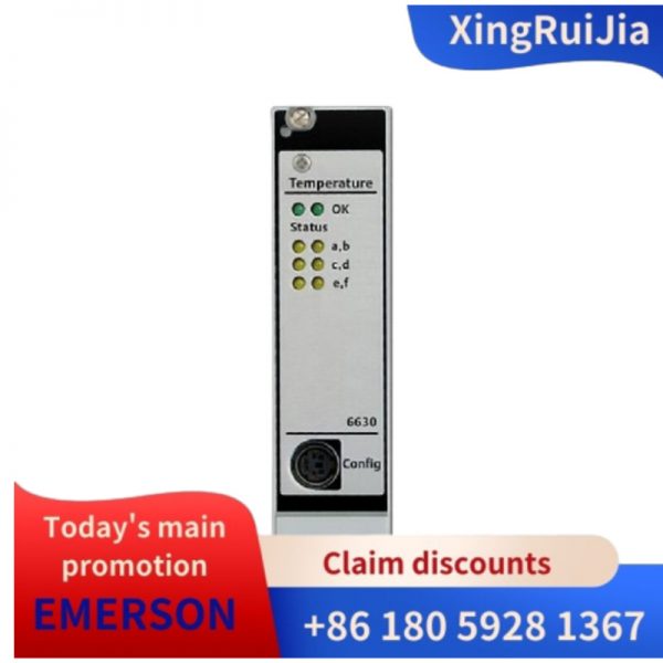 EMERSON A6630 Temperature Monitor