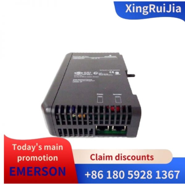 EMERSON SE3008 KJ2005X1-MQ2 13P0072X082 Controller