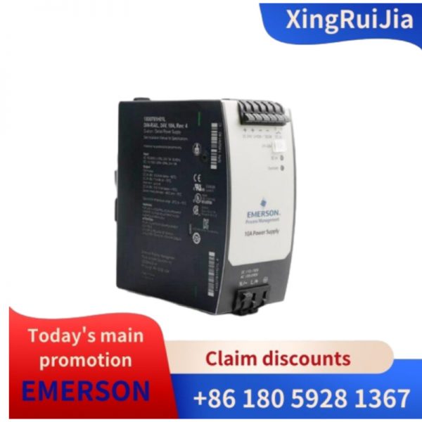 Emerson 1X00781H01L power supply in stock