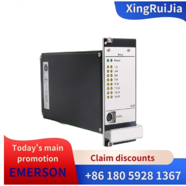EMERSON A6740-12 16-ChannelOutput Relay Module
