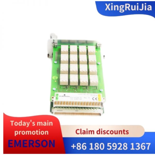 EMERSON A6740-10 16-Channel Output Relay Module