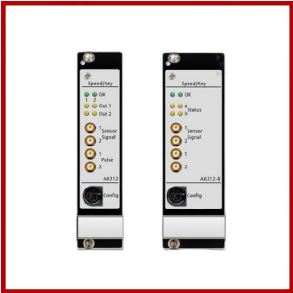 EMERSON A6312-8 Speed and Key Monitor
